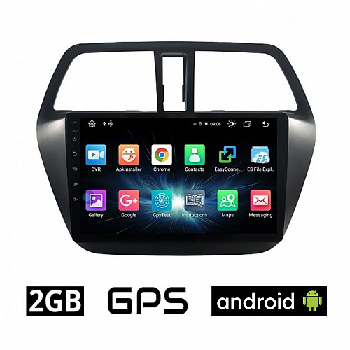 CAMERA + SUZUKI SX4 S-CROSS (μετά το 2014) Android οθόνη αυτοκίνητου 2GB με GPS WI-FI (ηχοσύστημα αφής 9" ιντσών OEM Youtube Playstore MP3 USB Radio Bluetooth Mirrorlink εργοστασιακή, AUX, 4x60W) 5636