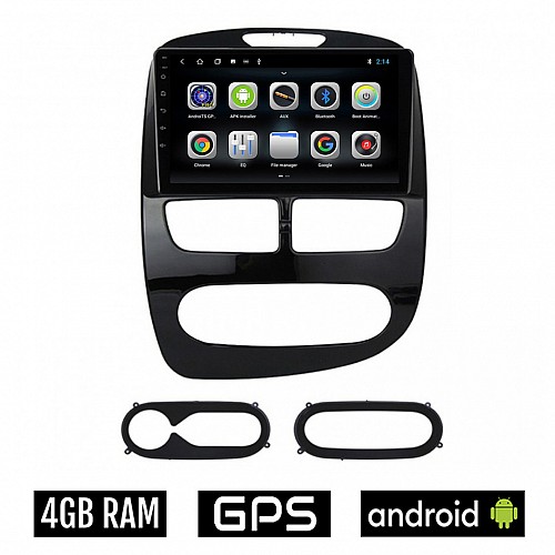 CAMERA + RENAULT CLIO (2012 - 2015) Android οθόνη αυτοκίνητου 4GB με GPS WI-FI (ηχοσύστημα αφής 10" ιντσών OEM Youtube Playstore MP3 USB Radio Bluetooth Mirrorlink εργοστασιακή, 4x60W, AUX) 52865