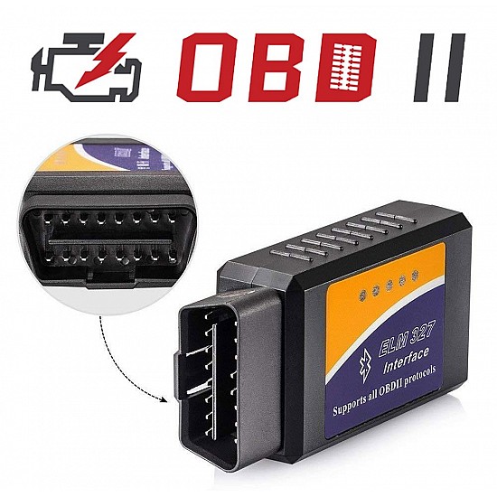 OBD2 WI-FI διαγνωστικό βλαβών αυτοκινήτου (Torque Pro Auto Scan Tool ELM327 V2.5 Mini OBDII OBD 2 WIFI)