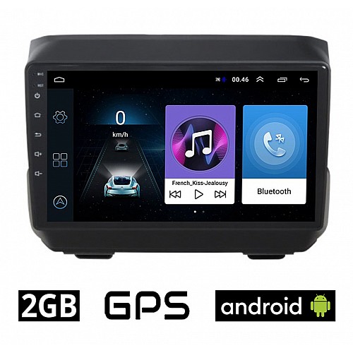 JEEP CHEROKEE 2007-2014 Android οθόνη αυτοκίνητου 2GB με GPS WI-FI (ηχοσύστημα αφής 9" ιντσών OEM Youtube Playstore MP3 USB Radio Bluetooth Mirrorlink εργοστασιακή, 4x60W, AUX)